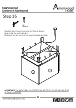 Preview for 21 page of Ameriwood HOME 810369260 Assembly Manual