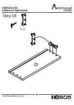 Preview for 23 page of Ameriwood HOME 810369260 Assembly Manual