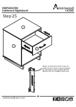 Preview for 30 page of Ameriwood HOME 810369260 Assembly Manual