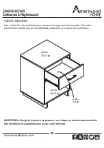 Preview for 32 page of Ameriwood HOME 810369260 Assembly Manual