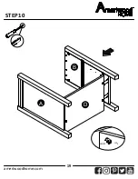 Preview for 19 page of Ameriwood HOME 810569984 Assembly Instructions Manual