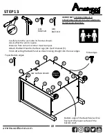 Preview for 22 page of Ameriwood HOME 810569984 Assembly Instructions Manual