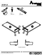 Preview for 23 page of Ameriwood HOME 810569984 Assembly Instructions Manual