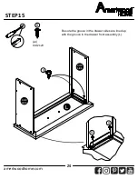 Preview for 24 page of Ameriwood HOME 810569984 Assembly Instructions Manual