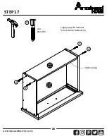 Preview for 26 page of Ameriwood HOME 810569984 Assembly Instructions Manual