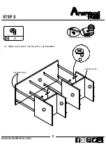 Preview for 9 page of Ameriwood HOME 8480013COM Assembly Instruction Manual