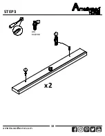 Предварительный просмотр 10 страницы Ameriwood HOME 8620015WCOM Assembly Instructions Manual