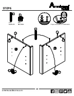 Предварительный просмотр 13 страницы Ameriwood HOME 8620015WCOM Assembly Instructions Manual