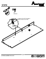 Предварительный просмотр 15 страницы Ameriwood HOME 8620015WCOM Assembly Instructions Manual