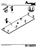 Предварительный просмотр 18 страницы Ameriwood HOME 8620015WCOM Assembly Instructions Manual