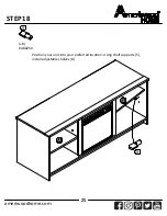 Предварительный просмотр 25 страницы Ameriwood HOME 8620015WCOM Assembly Instructions Manual