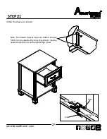 Preview for 27 page of Ameriwood HOME 8760341BLO Assembly Instructions Manual