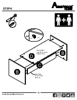 Preview for 11 page of Ameriwood HOME 8782220W Instruction Booklet