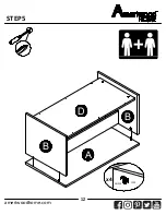 Preview for 12 page of Ameriwood HOME 8782220W Instruction Booklet