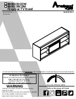 Preview for 1 page of Ameriwood HOME 8800335COM Assembly Instruction Manual