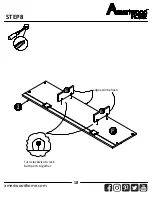 Preview for 18 page of Ameriwood HOME 8800335COM Assembly Instruction Manual