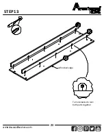 Preview for 23 page of Ameriwood HOME 8800335COM Assembly Instruction Manual