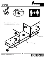 Preview for 26 page of Ameriwood HOME 8800335COM Assembly Instruction Manual