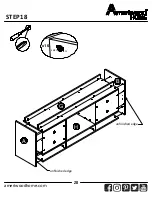 Preview for 28 page of Ameriwood HOME 8800335COM Assembly Instruction Manual