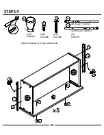 Предварительный просмотр 22 страницы Ameriwood HOME 9100222COM Manual