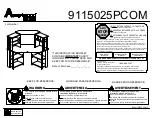 Ameriwood HOME 9115025PCOM Instruction Booklet предпросмотр