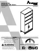 Ameriwood HOME 9405333EBL Manual preview