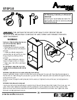 Preview for 16 page of Ameriwood HOME 9405333EBL Manual