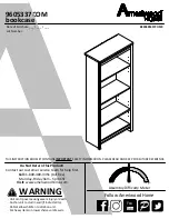 Предварительный просмотр 1 страницы Ameriwood HOME 9605337COM Instruction Booklet