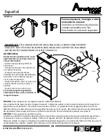 Предварительный просмотр 24 страницы Ameriwood HOME 9605337COM Instruction Booklet