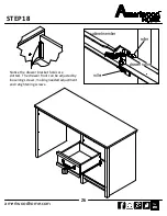 Preview for 26 page of Ameriwood HOME 9833337COM Manual