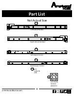 Предварительный просмотр 8 страницы Ameriwood HOME 9833341COM Assembly Manual