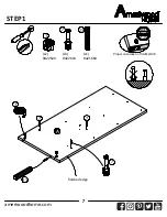 Preview for 7 page of Ameriwood HOME 9866222COM Assembly Instructions Manual