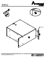 Preview for 19 page of Ameriwood HOME 9866222COM Assembly Instructions Manual