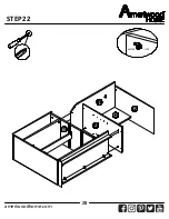 Preview for 28 page of Ameriwood HOME 9866222COM Assembly Instructions Manual