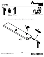 Preview for 32 page of Ameriwood HOME 9866222COM Assembly Instructions Manual