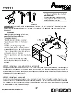 Preview for 37 page of Ameriwood HOME 9866222COM Assembly Instructions Manual