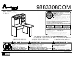 Preview for 1 page of Ameriwood HOME 9883308COM Instruction Booklet