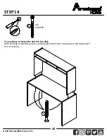 Preview for 20 page of Ameriwood HOME 9896340COM Instruction Booklet