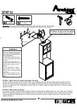 Preview for 18 page of Ameriwood HOME 9981900COM Instruction Booklet