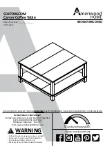 Ameriwood HOME B345047096COM01 Assembly Instruction Manual preview