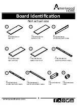 Предварительный просмотр 4 страницы Ameriwood HOME B345047096COM01 Assembly Instruction Manual