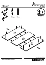 Предварительный просмотр 7 страницы Ameriwood HOME B345047096COM01 Assembly Instruction Manual