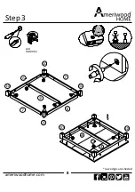 Предварительный просмотр 8 страницы Ameriwood HOME B345047096COM01 Assembly Instruction Manual