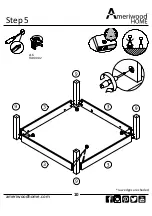 Предварительный просмотр 10 страницы Ameriwood HOME B345047096COM01 Assembly Instruction Manual