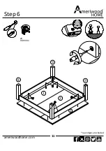 Предварительный просмотр 11 страницы Ameriwood HOME B345047096COM01 Assembly Instruction Manual