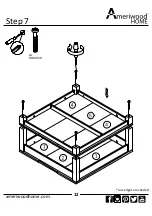 Предварительный просмотр 12 страницы Ameriwood HOME B345047096COM01 Assembly Instruction Manual