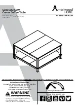 Ameriwood HOME B345047196PCOM Instruction Booklet preview