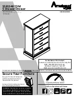 Preview for 1 page of Ameriwood HOME B345581340COM0 Instruction Manual