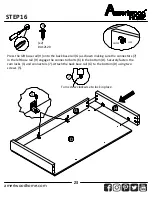 Preview for 23 page of Ameriwood HOME B345581340COM0 Instruction Manual