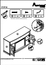 Предварительный просмотр 24 страницы Ameriwood HOME Barrow Creek 1807015COM Manual